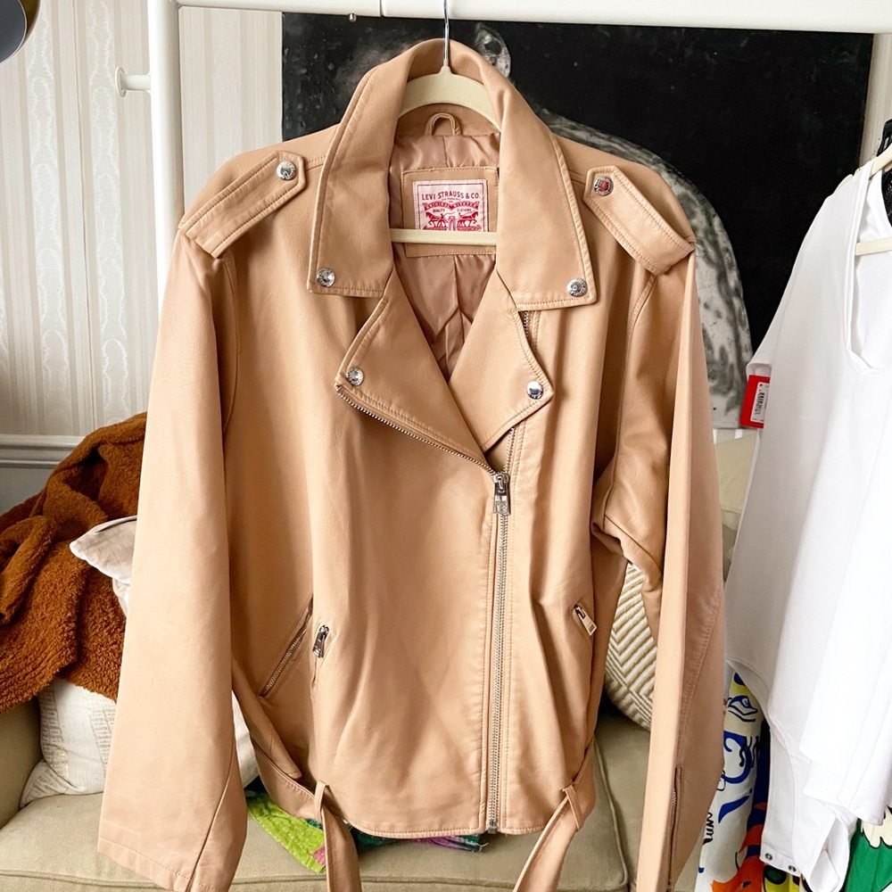 Levi’s Faux Leather Motto Jacket 3X NWT